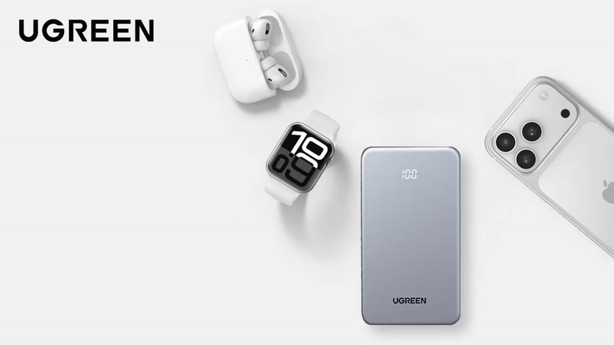 UGREEN、2,980円で機内持ち込み可能なデュアルポート対応10000mAh