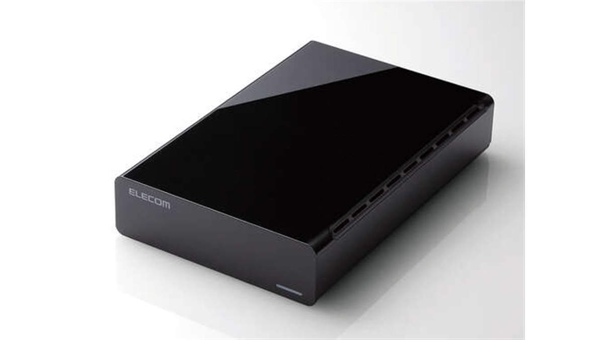 エレコム、2番組同時録画に対応したテレビ・レコーダー向けHDDの8TB 