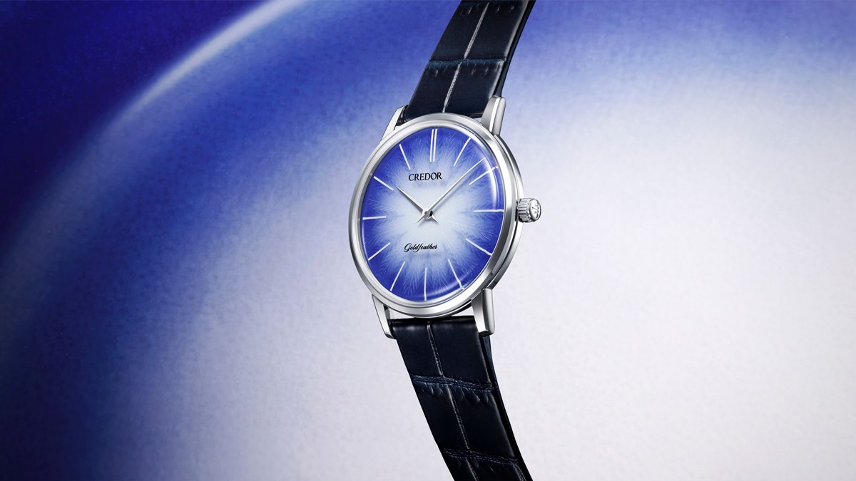 セイコー、伊万里鍋島焼のダイヤルを採用した「クレドール ゴールド