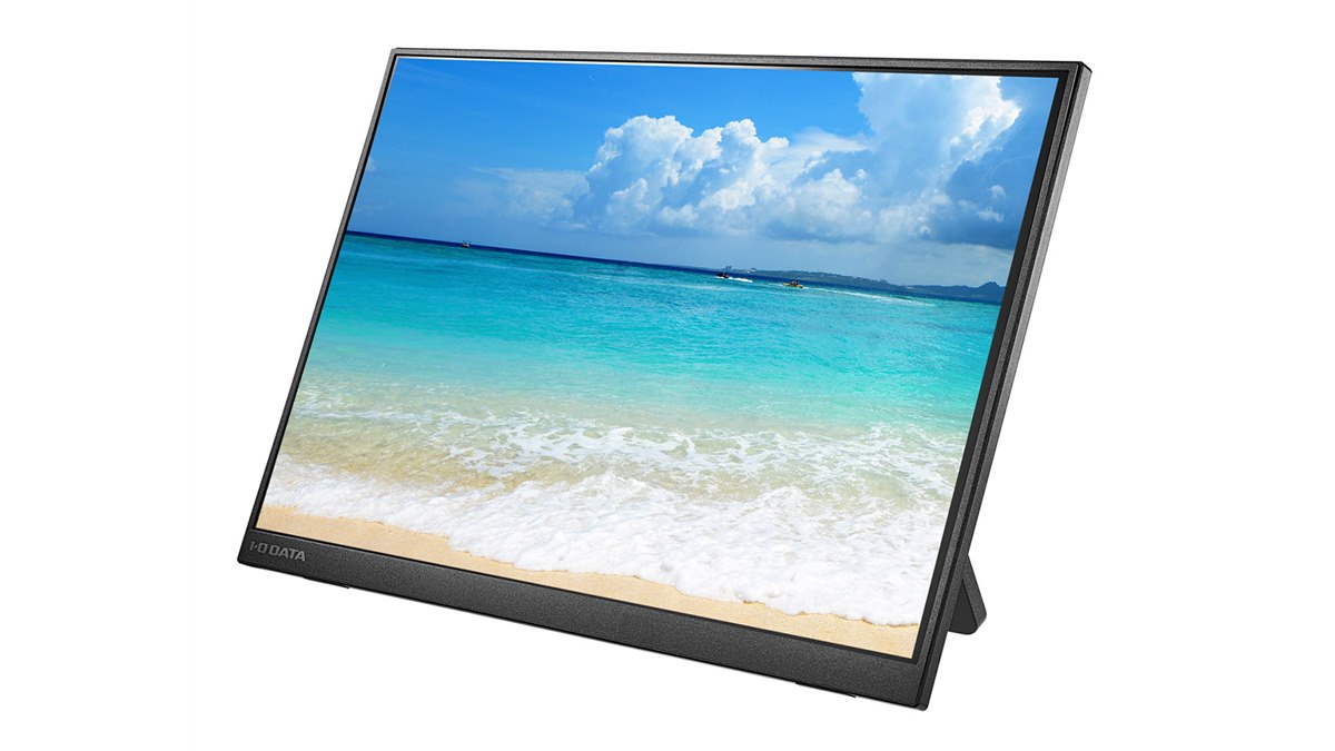 IODATA モバイルモニター 16インチ EX-YC163D アイ・オー、約770gでWUXGA解像度を採用した16型モバイルモニター「LCD