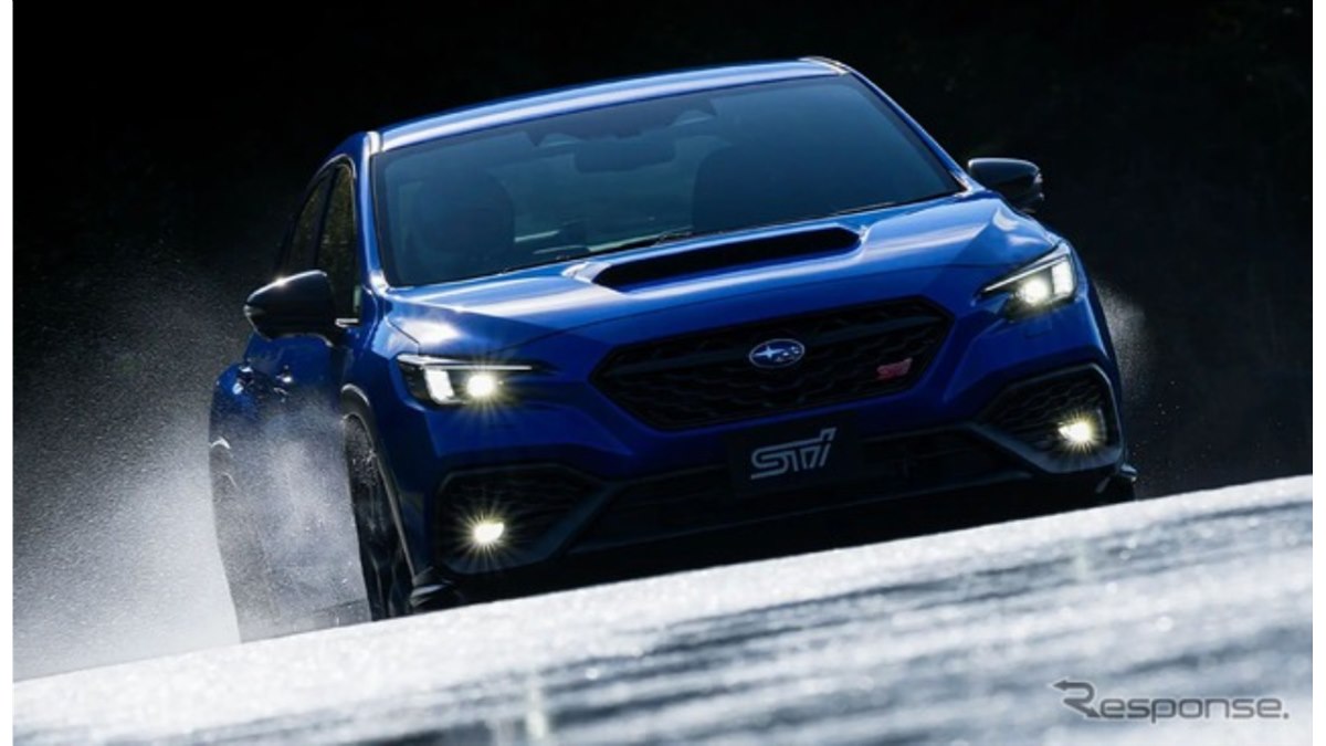 スバル『WRX』国内初、6速MTの「WRX STI Sport#」を今春限定発売へ
