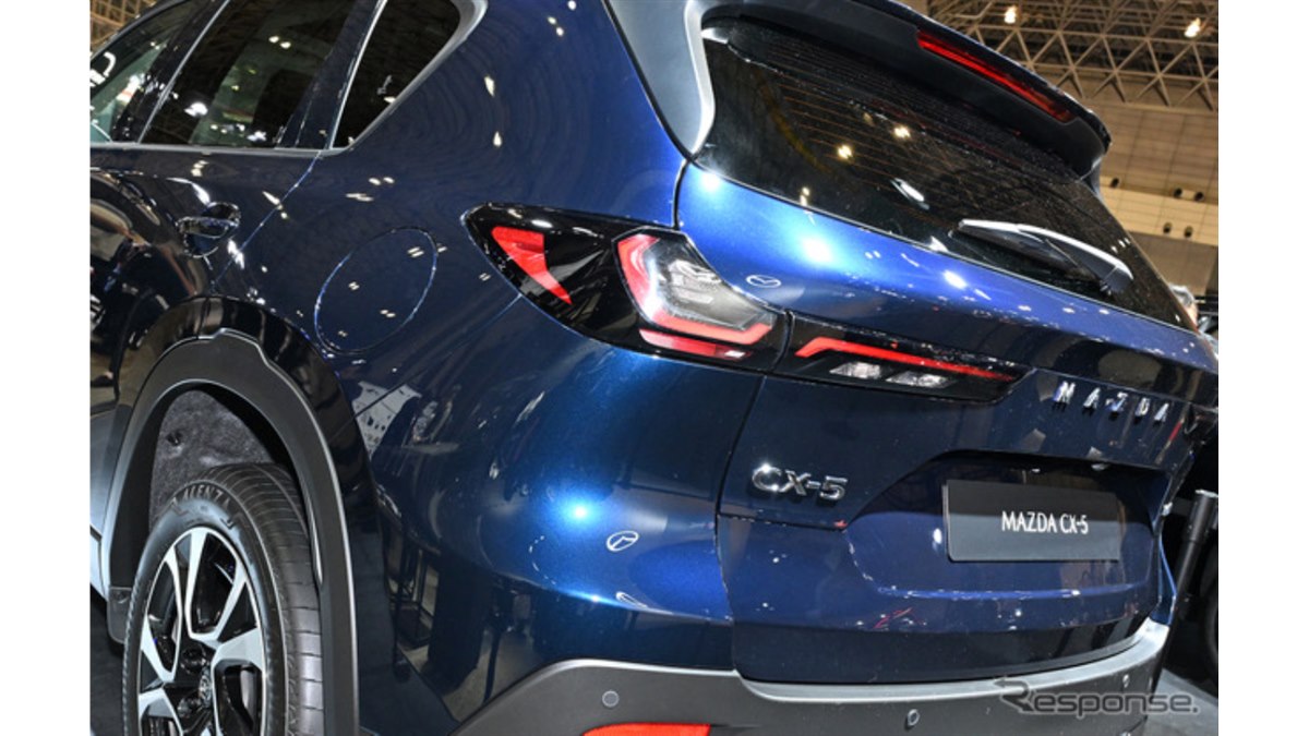 むっちゃいい色」新型マツダ『CX-5』の新色「ネイビーブルーマイカ」に