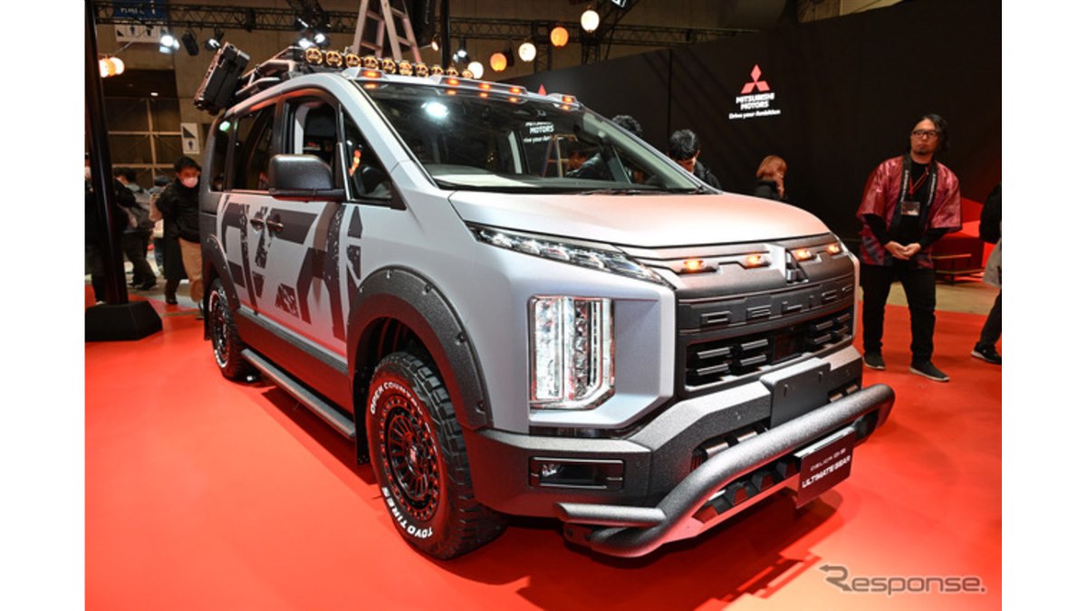 フルセット祭り開催】デリカD:5 CV1W型 最高級超鏡面ステンレスピラー