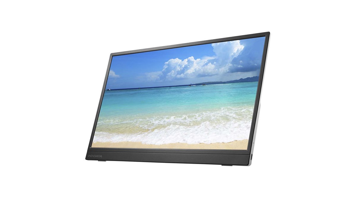 アイ・オー、重さ約490gの14型フルHDモバイルモニター「LCD-YC142H
