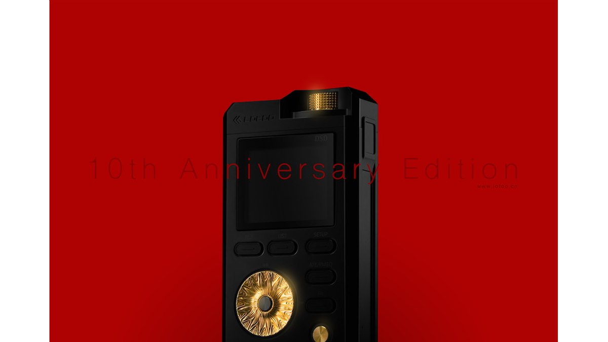 Lotoo、ステンレス筐体を採用した10周年記念限定モデル「PAW Gold 10th