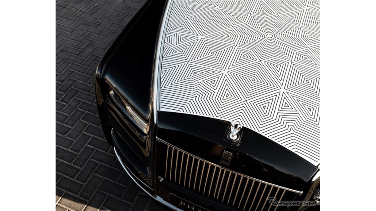 ロールスロイスが初の「レーザー彫刻ボンネット」採用、中東の伝統建築