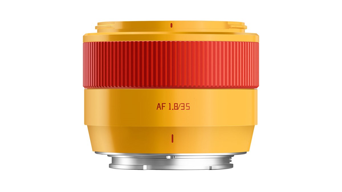TTArtisan、大口径標準レンズ「AF 35mm f/1.8 II」の限定オレンジ