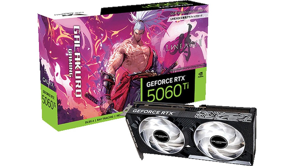 玄人志向、「リネージュ2」コラボモデルなどGeForce RTX 5060 Ti搭載
