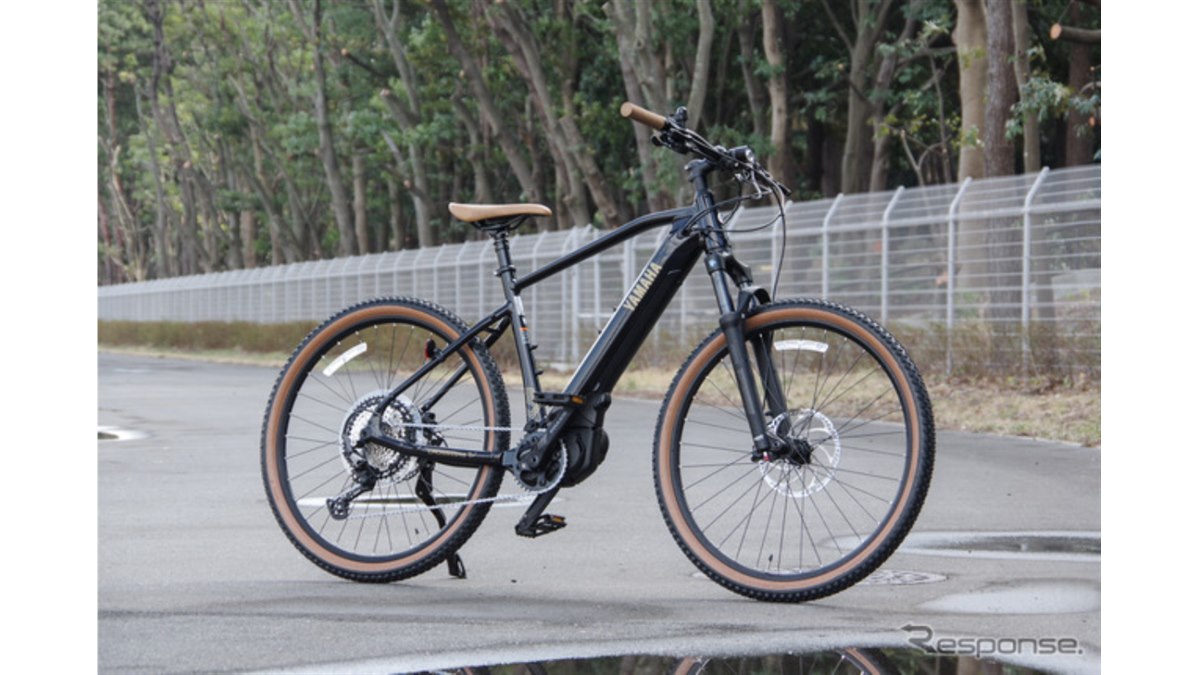 電アシ自転車界のSUVに」新型“おしゃれ”eバイク、ヤマハ『CROSSCORE RV