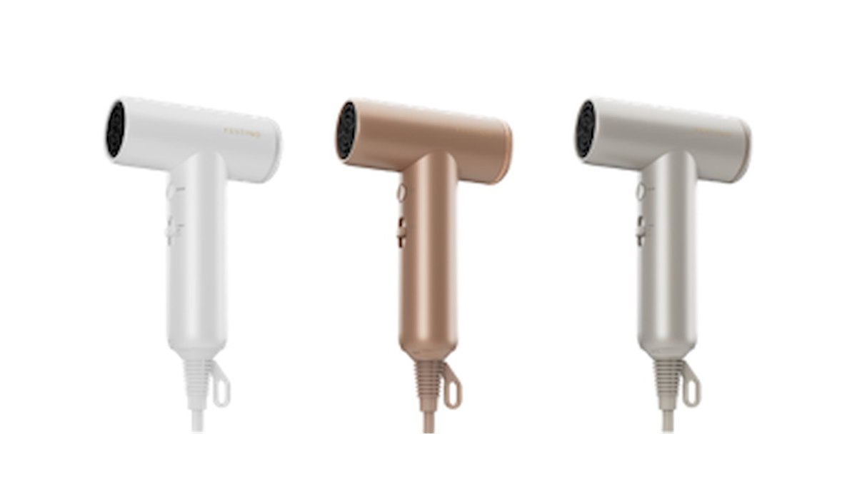 FESTINO、重さ約200gの手のひらサイズのヘアドライヤー「ツヤモイスト