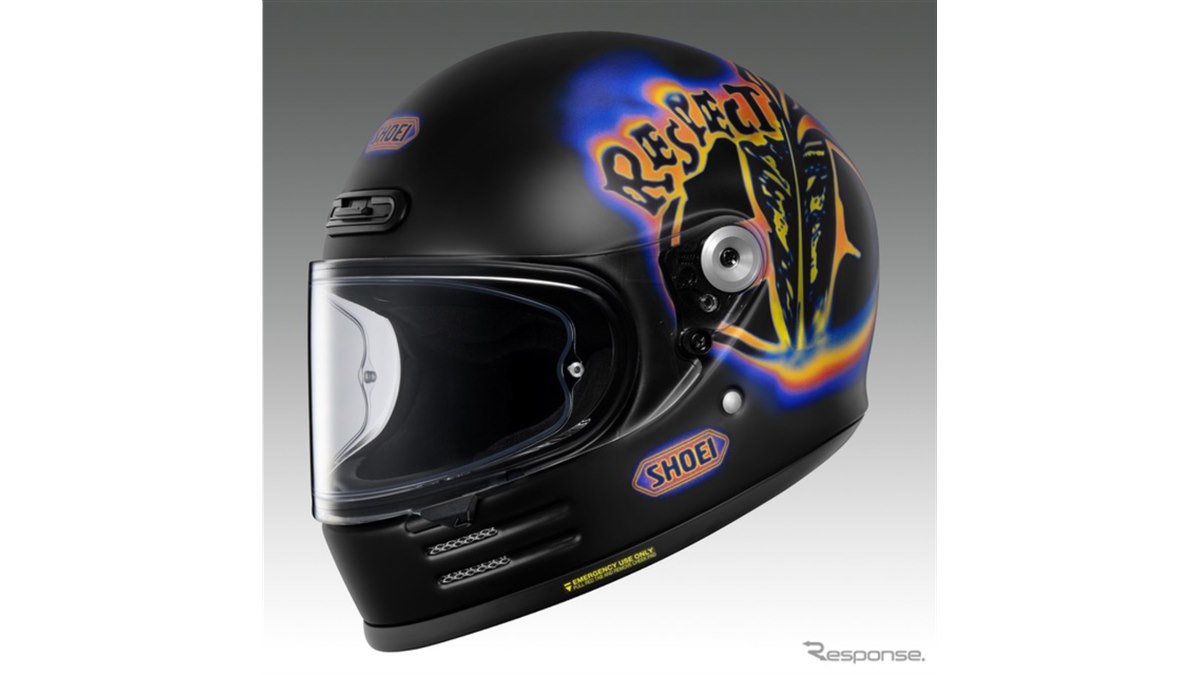 B'z稲葉浩志とSHOEIヘルメットがコラボ！『Glamster』『J・O＋』に受注