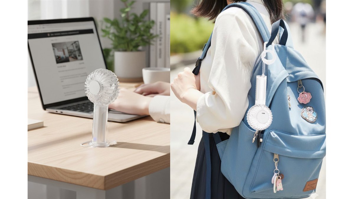 ドウシシャ、二重反転ファン採用で大風量の「ツインブレード クリア