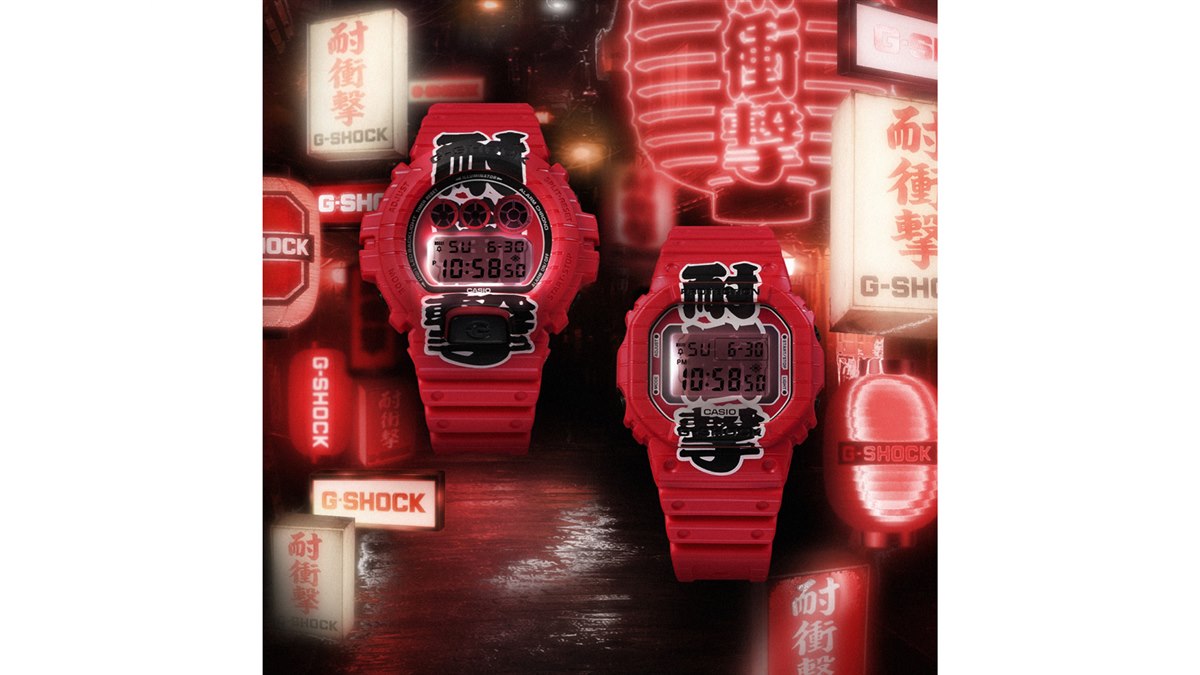 カシオ‥Gショック DW-6900B（赤） 6900 SERIES G-SHOCK Gショック シリーズ カシオ CASIO デジタル