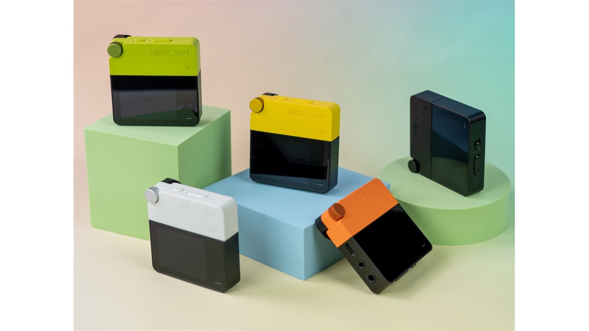 HiBy、USB・Bluetooth両対応のカラータッチスクリーン付きポータブル