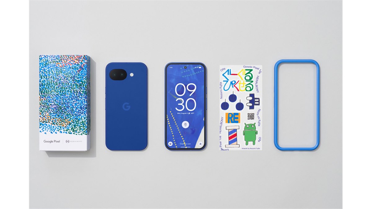 ヘラルボニー×Google Pixel 10a、Pixelシリーズ初の日本限定モデル