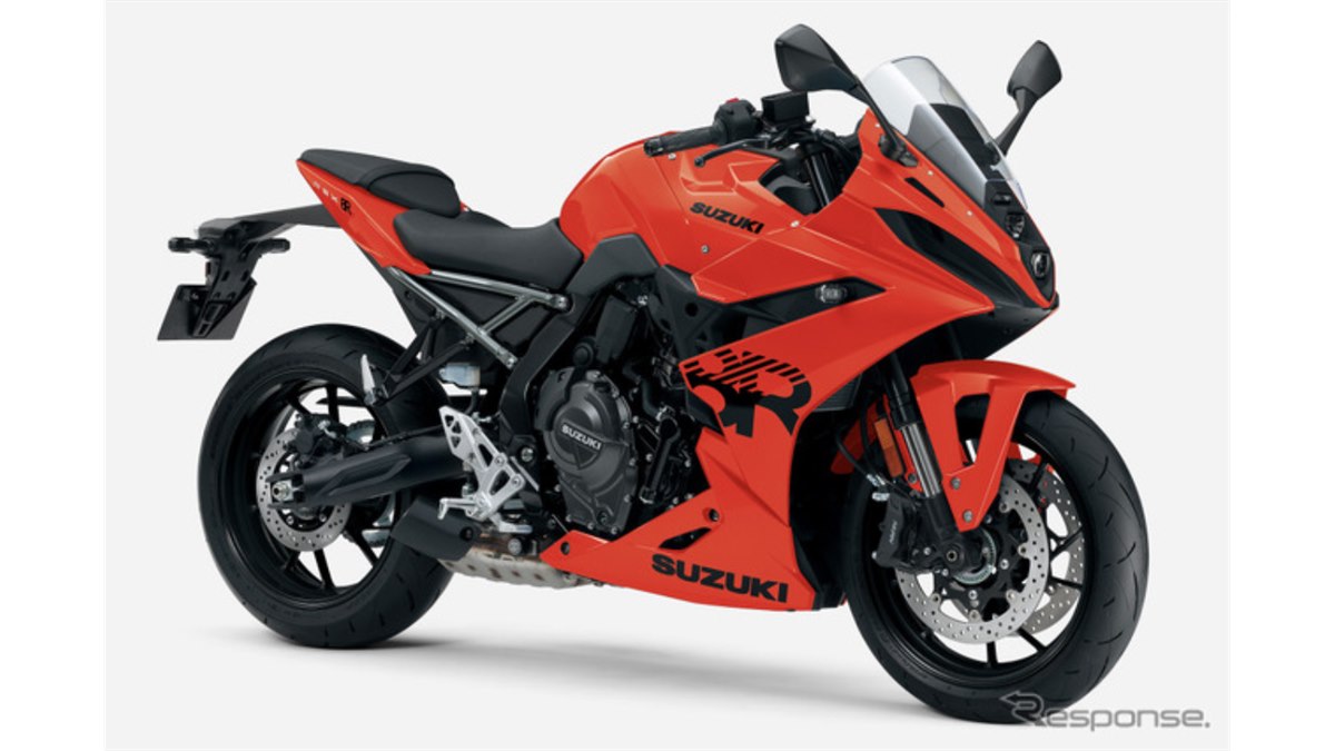 話題の「オレンジの8R」も登場！ スズキ『GSX-8S』『GSX-8R』が改良