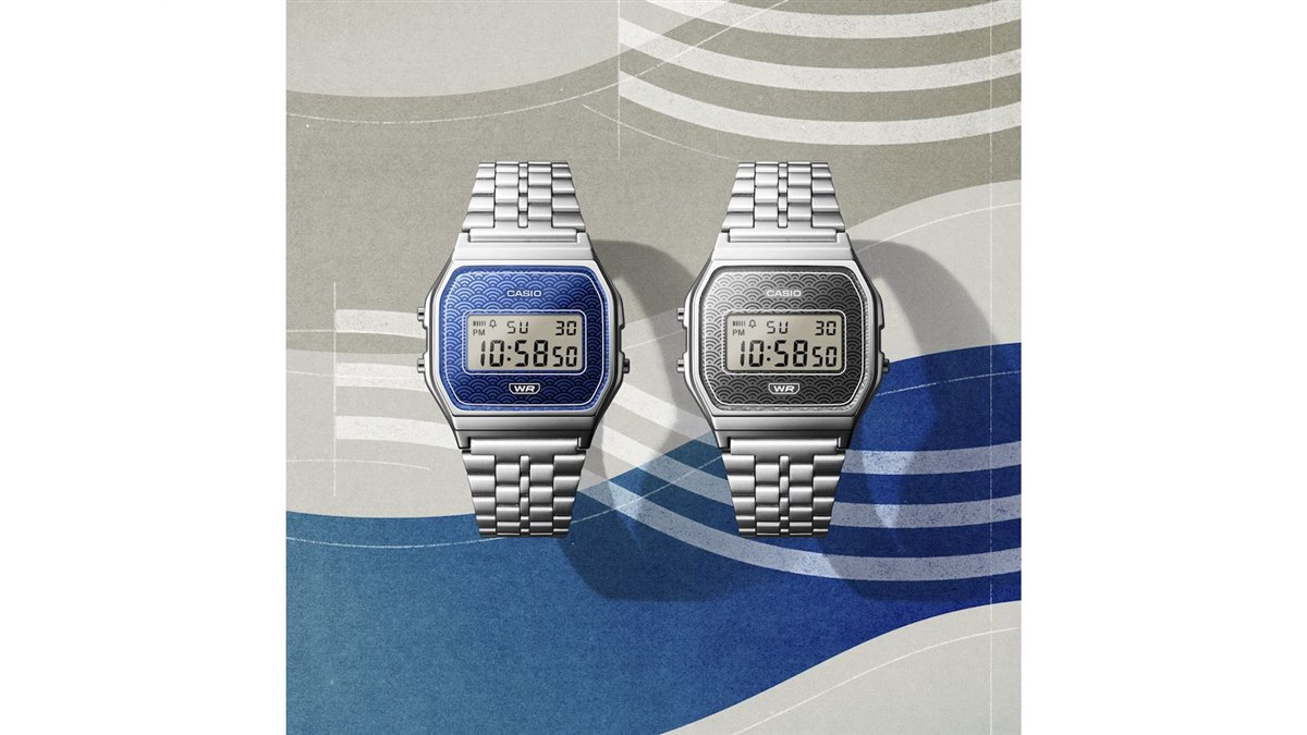 カシオ、青海波を文字板に採用した日本製モデルなど「CASIO CLASSIC
