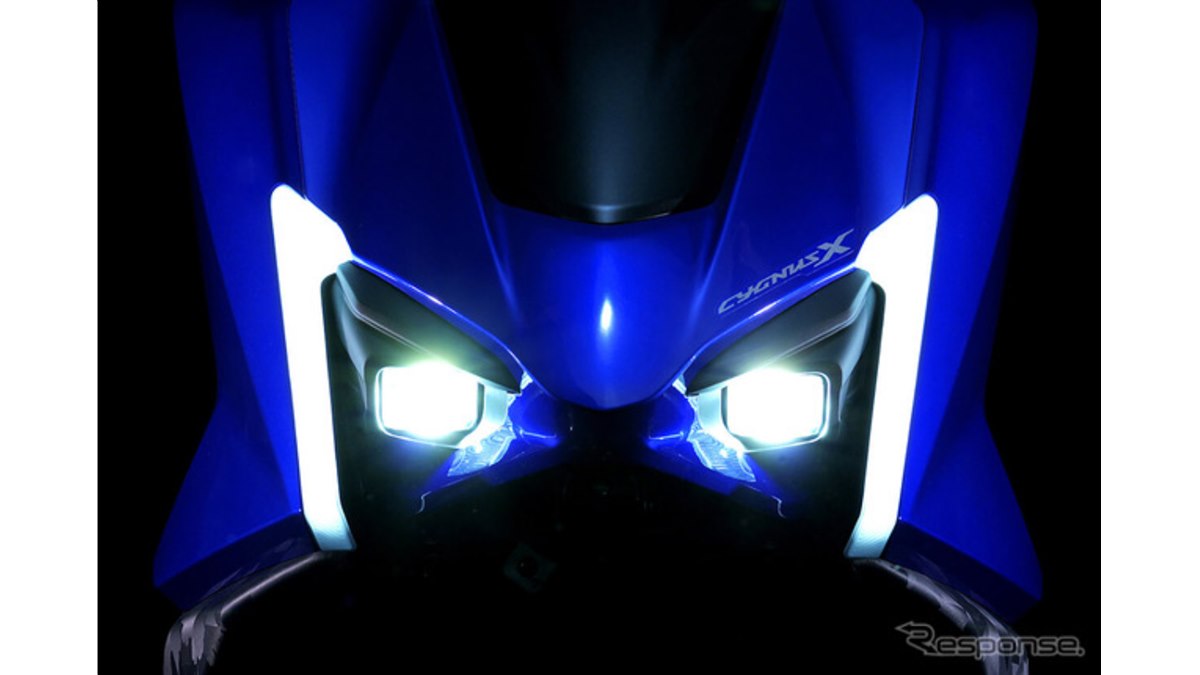 ヤマハの新型125ccスポーツスクーター『シグナスX』発売へ、デザインと
