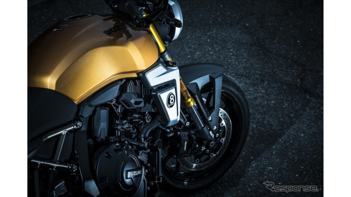 スズキの新型ネオレトロバイク『GSX-8T』と『GSX-8TT』が独デザイン賞
