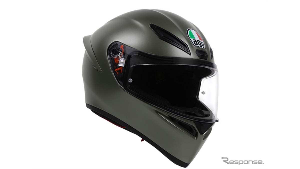 AGVの人気フルフェイス『K1S』に日本別注カラー5色が登場、アジアン