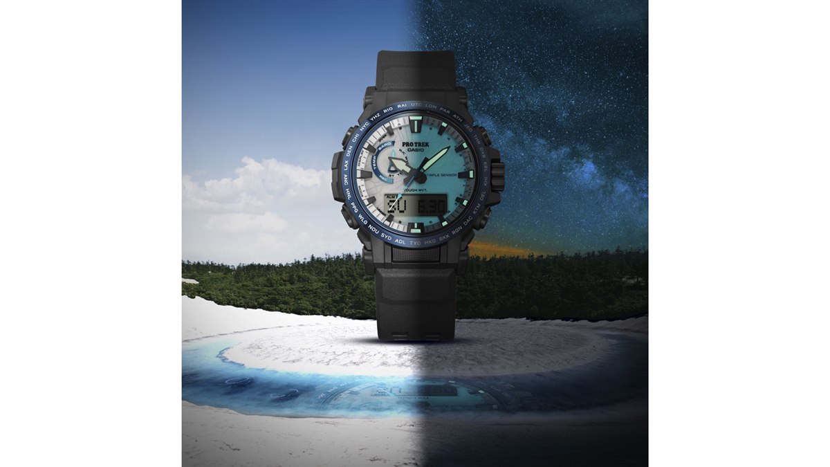カシオ PRO TREK「クライマーライン」から、八幡平ドラゴンアイを