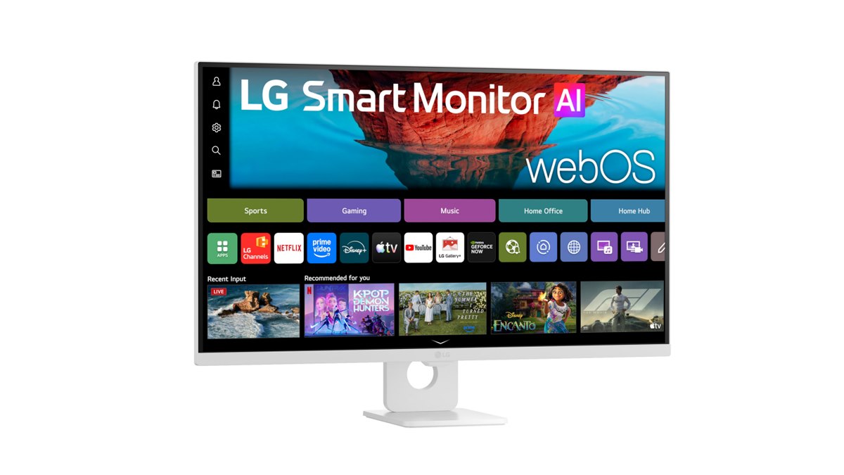 LG、webOSを搭載した31.5型4K液晶ディスプレイ「32U721SB-W」など3