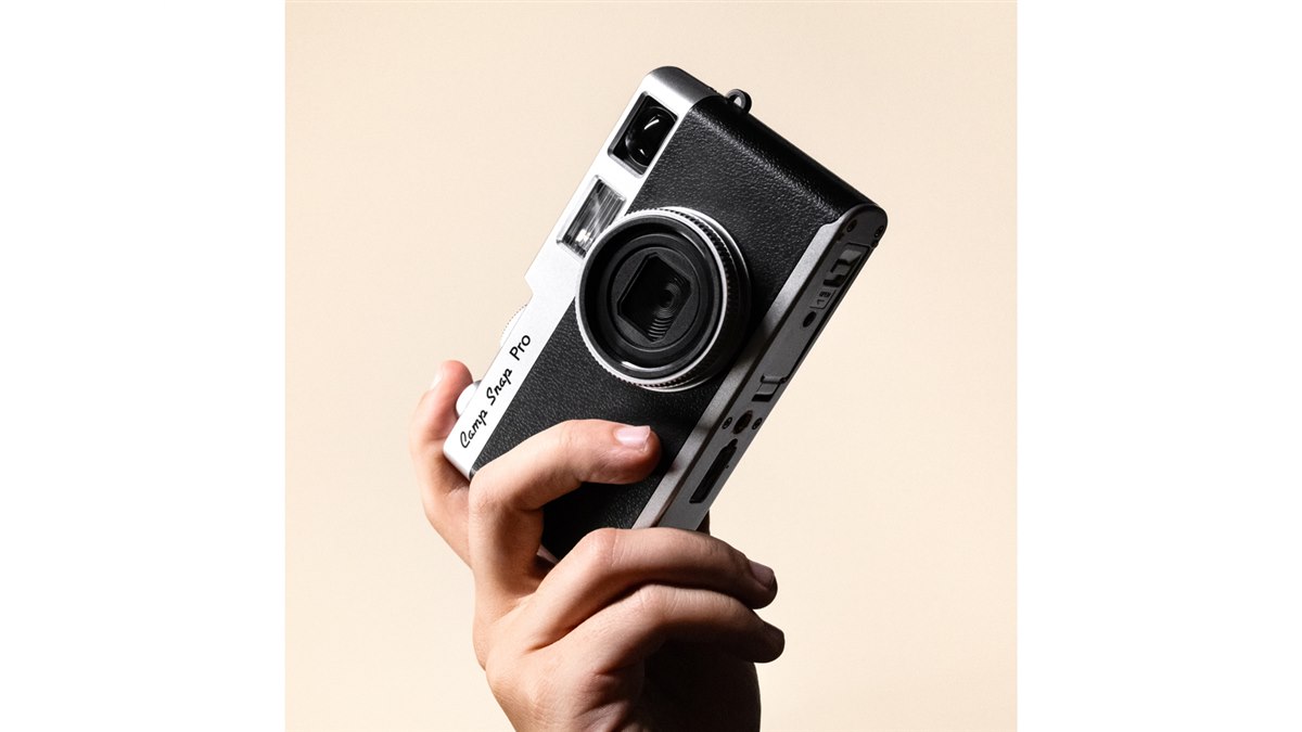 Camp Snap、4種フィルター切替ダイヤルを備えたスクリーンレスデジカメ