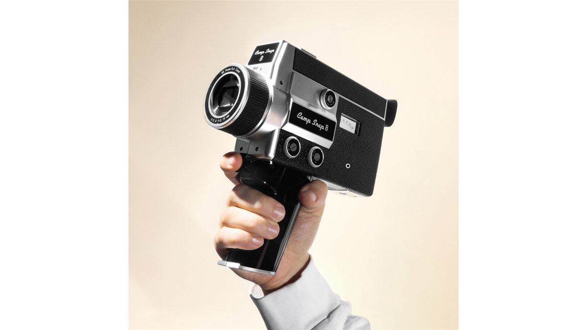 Camp Snap、レトロスタイルのスクリーンレスビデオカメラ「Camp Snap 8