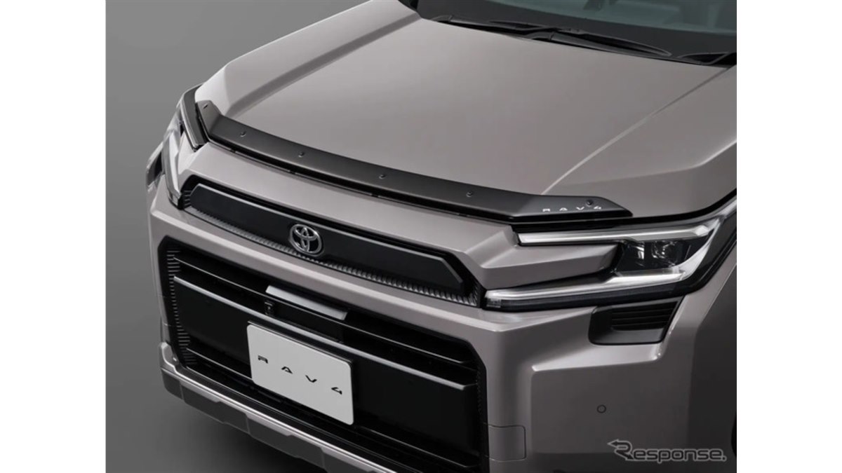 トヨタ アップグレード ファクトリー、新型『RAV4』純正アクセサリーを
