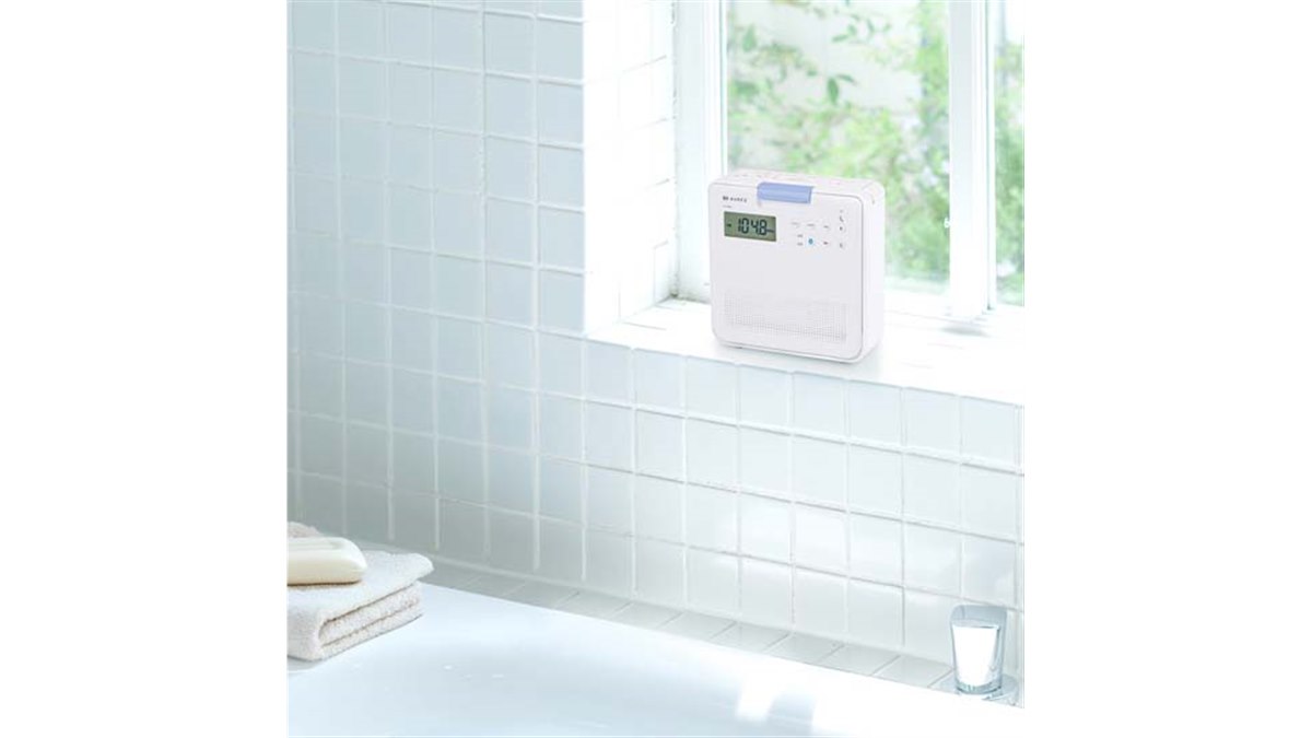 東芝、防水やBluetooth送受信機能を採用したCDラジオ「AX-CRB60