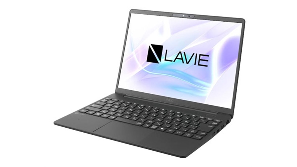 NEC、994gで20.1時間のバッテリー駆動を実現した13.3型ノートPC「LAVIE