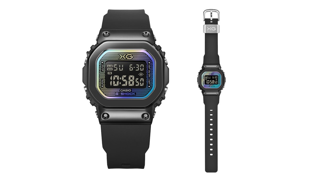 カシオ、「XG」と「G-SHOCK」の初コラボレーションモデル「GM-S5600XG