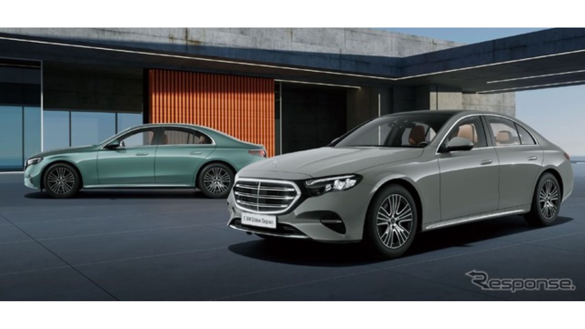 メルセデスベンツEクラス、現行型初の左ハンドル「E 300 Edition