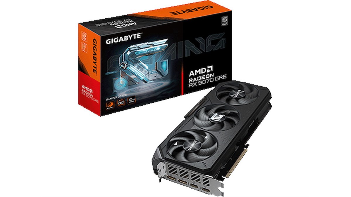 GIGABYTE、WINDFORCE冷却システム搭載のRadeon RX 9070 GREビデオ