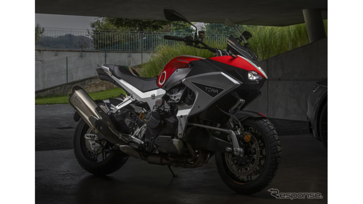 638万円！ 伊ビモータ「TESI H2 TERA」日本上陸…カワサキZ H2の