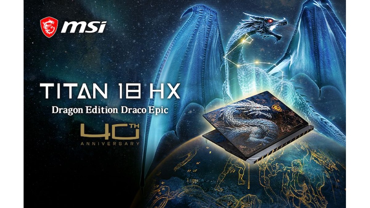 MSI、創立40周年を記念したフラッグシップゲーミングノートPC「Titan