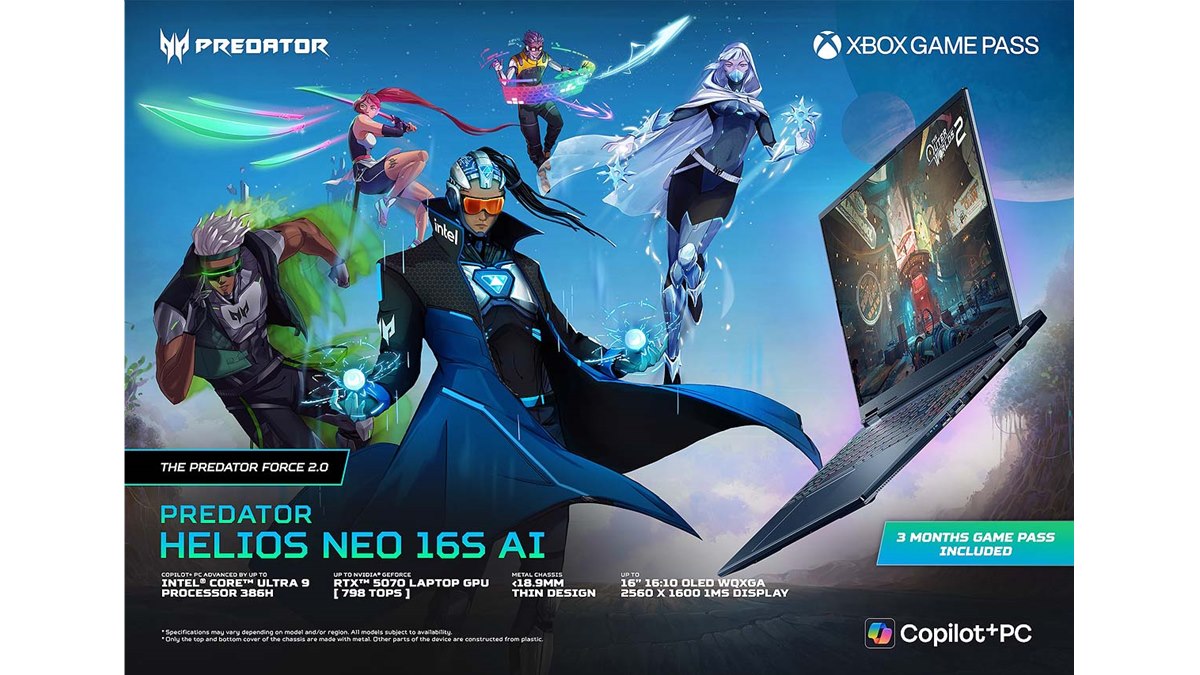 エイサー、「GeForce RTX 50」シリーズを搭載したゲーミングノートPC