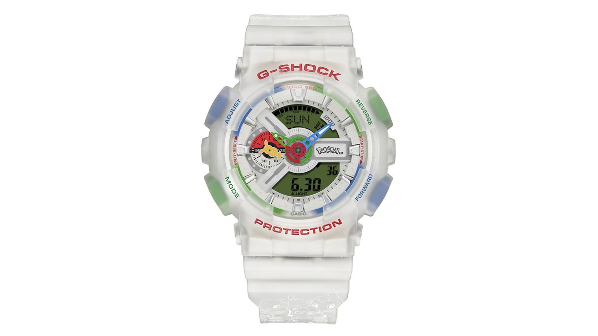 カシオ、G-SHOCK×ポケモンの30周年コラボレーションモデル「GA-110PKM
