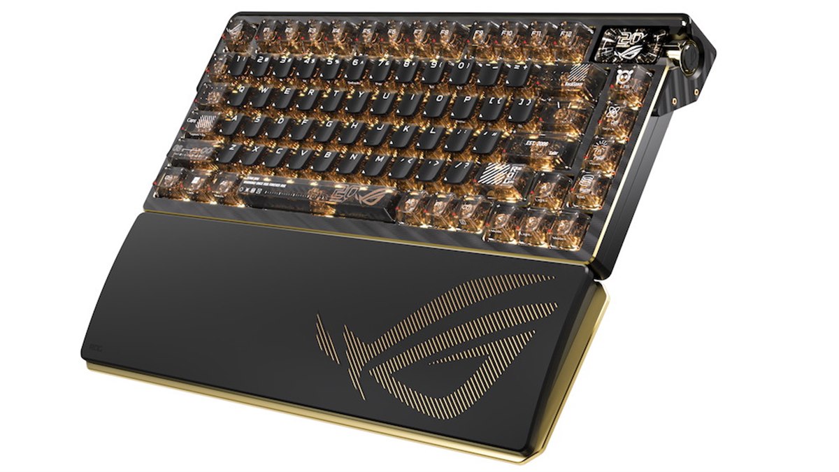 【極美品】ASUS ROG Azoth【ほぼ新品】 ASUS、20周年記念の限定ゲーミングキーボード「ROG Azoth Extreme
