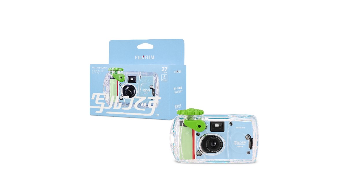 富士フイルム、「写ルンです」に防水モデル「写ルンです Active」と
