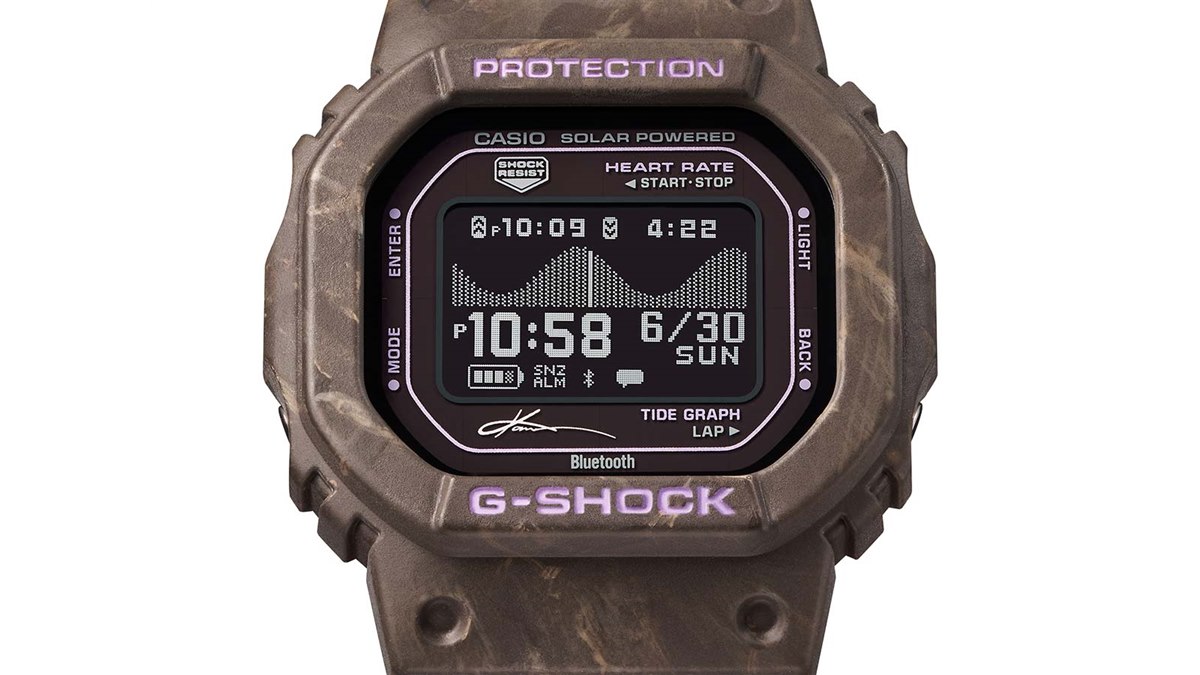 カシオ、五十嵐カノア選手コラボ第4弾のG-SHOCK「GBX-H5600KI」 - 価格.com