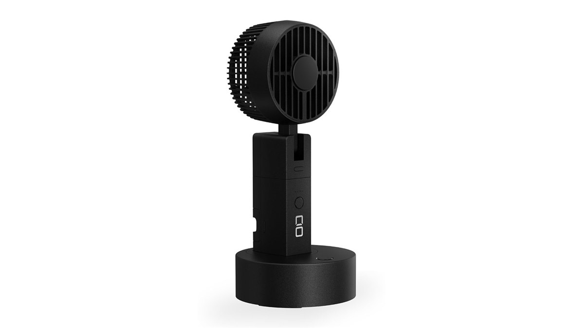CIO、バッテリー部分が分離する多機能ハンディファン「CIO Handy Fan