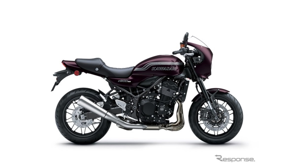 カワサキ『Z900RS CAFE』2027年モデルは「キャンディトーンレッド