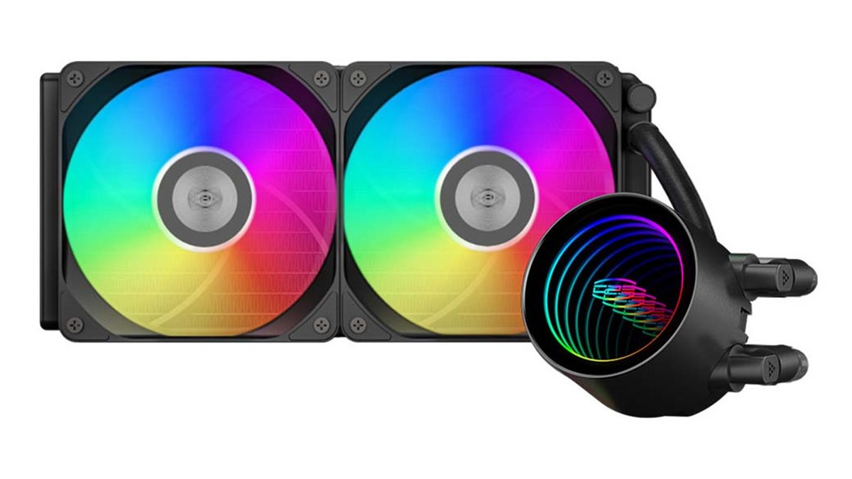 CPS、ARGBファンを装着した水冷クーラーのエントリーモデル「DA V2