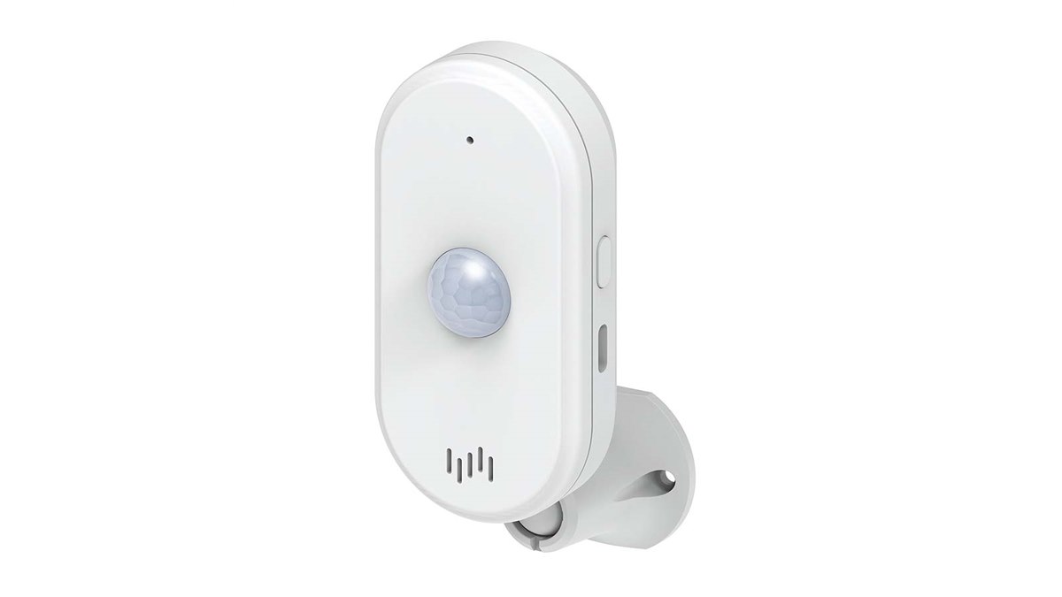 2,980円、人の動きを検知し最大86dBの警報音が鳴る「スマート人感