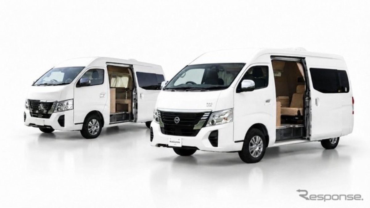 日産『キャラバン』ベース、 レクビィ プラス LIV'N「ワイド」初公開へ
