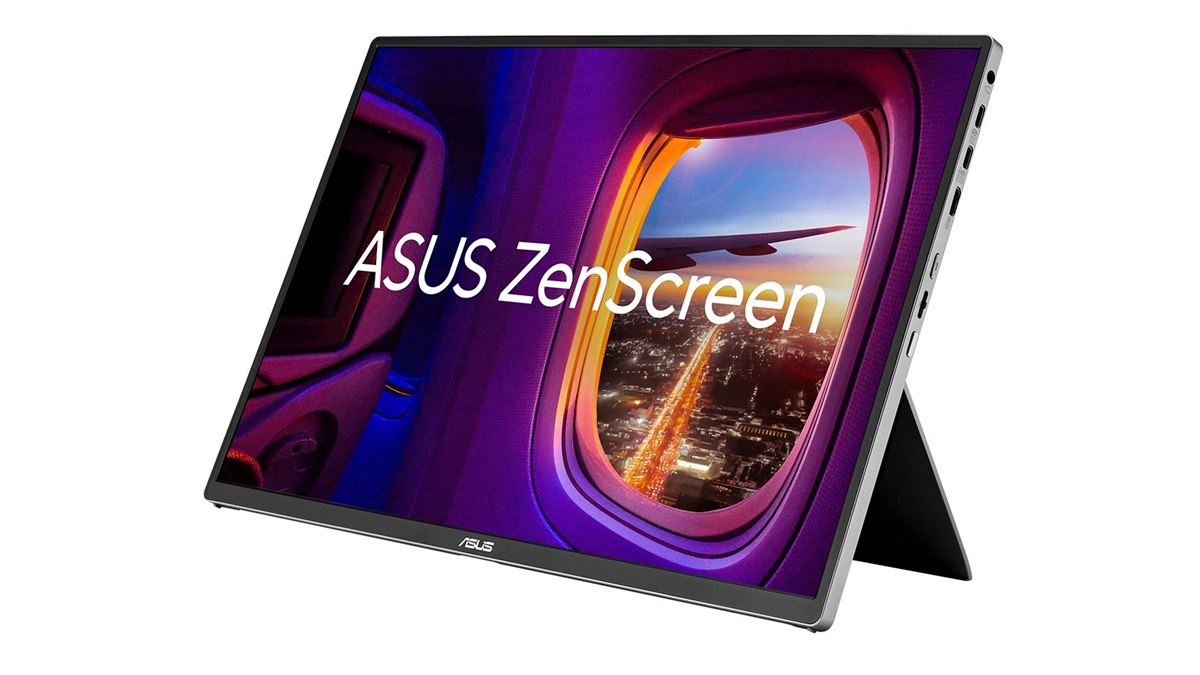 ASUS、16型有機ELのポータブルモニター「ZenScreen OLED MQ16FC