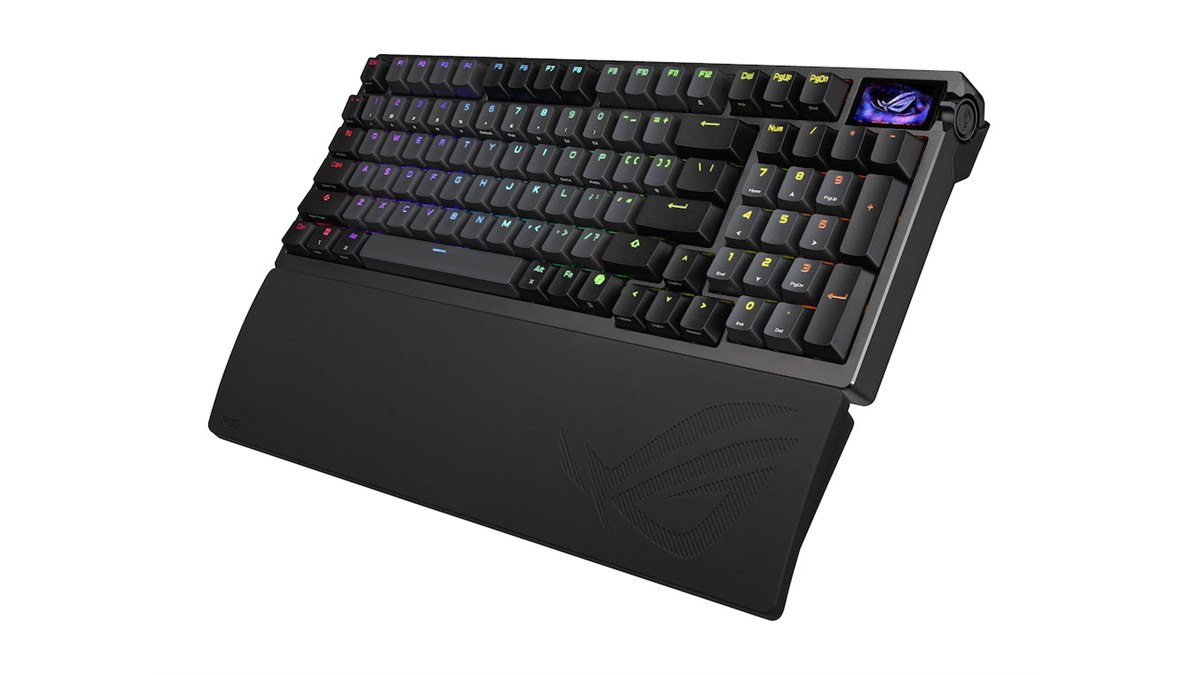 【 新品 未開封 】ASUS ゲーミングキーボード ROG Azoth ASUS、ゲーミングキーボード「ROG Azoth 96 HE Lite」にブラックモデル