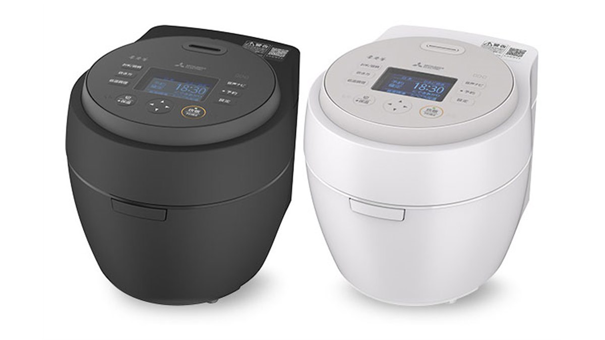 三菱電機、純度99.9％の炭素材を用いた炊飯器「本炭釜 紬 NJ-BW10J