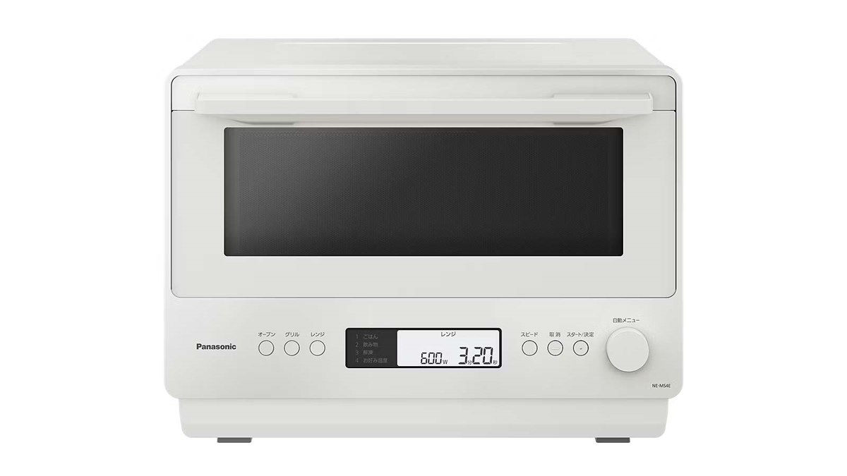 パナソニック、手入れしやすいフラット天面のオーブンレンジ「NE-MS4E